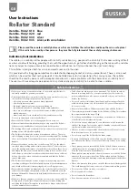 Preview for 6 page of Russka 11442 010 User Instructions