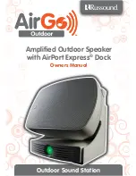 Russound AirGo Outdoor Owner'S Manual preview