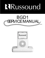 Russound BGD1 Instruction Manual preview