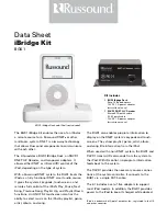 Предварительный просмотр 1 страницы Russound BGK1 Datasheet