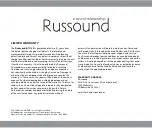 Preview for 5 page of Russound BTC-2X Installation Manual