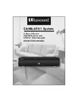 Предварительный просмотр 1 страницы Russound CAM6.6T-S1 Instruction Manual