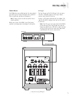 Предварительный просмотр 5 страницы Russound COMPLEMENT SUB85 Instruction Manual