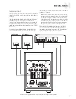 Предварительный просмотр 7 страницы Russound COMPLEMENT SUB85 Instruction Manual