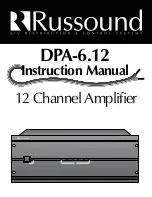 Russound DPA-6.12 Instruction Manual preview
