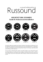 Russound IC-610 Installation Manual предпросмотр