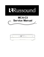 Russound MCA-C3 User And Installation Manual предпросмотр