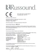 Предварительный просмотр 231 страницы Russound MCA-C3 User And Installation Manual