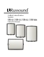 Russound OB Solo W Instruction Manual preview