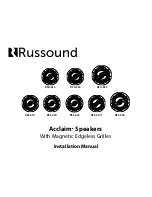 Preview for 1 page of Russound RSA-615 Installation Manual