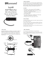 Russound SaphIR 862P Plasma Eye Instruction Manual предпросмотр