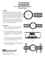 Russound SB-1.8 BRACKET Installation Manual preview