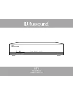 Russound ST1 smart tuner Installation Manual preview