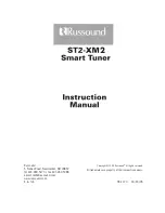 Preview for 36 page of Russound ST2-XM2 Instruction Manual