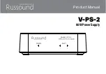 Russound V-PS-2 Product Manual preview