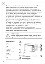 Предварительный просмотр 22 страницы RUSTA 900101540101 Manual