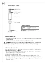 Предварительный просмотр 4 страницы RUSTA 900701270101 Manual