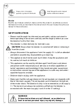 Предварительный просмотр 2 страницы RUSTA 900701310101 Manual