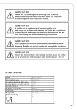 Предварительный просмотр 47 страницы RUSTA 901011720101 Manual