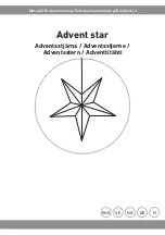 Предварительный просмотр 1 страницы RUSTA Advent Star Manual