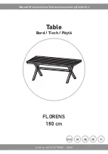 Предварительный просмотр 1 страницы RUSTA FLORENS 601012790601 Manual