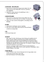 Preview for 9 page of RUSTA Multi-Nation 559512490101 Manual