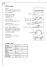 Предварительный просмотр 6 страницы RUSTA oven with grill Manual