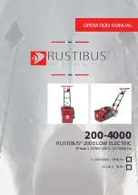 Preview for 1 page of Rustibus 200-4000 Operation Manual