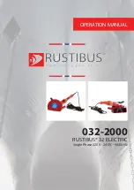 Rustibus 32 ELECTRIC Operation Manual preview