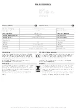 Preview for 2 page of Rutenbeck 28010200 Installation Manual