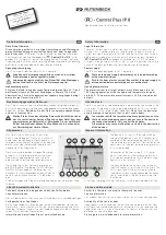 Предварительный просмотр 1 страницы Rutenbeck Control Plus IP 8 Installation Instructions