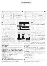 Предварительный просмотр 2 страницы Rutenbeck Control Plus IP 8 Installation Instructions