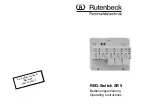 Rutenbeck REG-Switch SR 5 Operating Instructions Manual предпросмотр