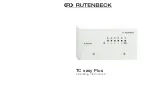 Rutenbeck TC Easy Plus Operating Instructions Manual предпросмотр