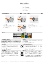 Предварительный просмотр 2 страницы Rutenbeck UM-Cat.6A iso Installation Instructions