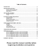 Preview for 2 page of RUTHMAN RAE Pumps GTPH 12T Series Installation, Operation And Maintenance Manual