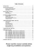 Preview for 2 page of RUTHMAN RAE PUMPS MSVF 1 Installation, Operation And Maintenance Manual