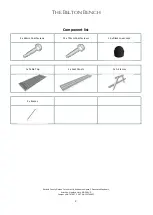 Preview for 2 page of Rutland County Garden Furniture Belton Bench Assembly Instructions