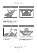 Preview for 3 page of Rutland County Garden Furniture Belton Bench Assembly Instructions