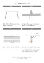 Preview for 2 page of Rutland County Garden Furniture Double Pergola Assembly Instructions Manual