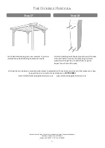 Preview for 6 page of Rutland County Garden Furniture Double Pergola Assembly Instructions Manual