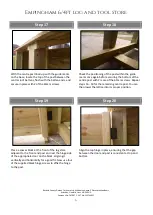 Preview for 6 page of Rutland County Garden Furniture Empingham Assembly Instructions Manual