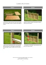 Preview for 2 page of Rutland County Garden Furniture Large play den Assembly Instructions