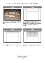 Preview for 2 page of Rutland County Garden Furniture Rutland workbench with back board Assembly Instructions