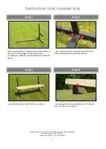 Preview for 2 page of Rutland County Garden Furniture Thistleton Steel Assembly Instructions