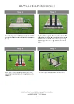 Preview for 2 page of Rutland County Garden Furniture Tinwell Assembly Instructions