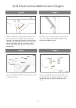 Preview for 3 page of Rutland County Garden Furniture Wall Mounted Double Premium Pergola Assembly Instructions Manual