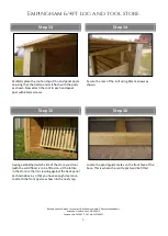 Preview for 5 page of Rutland County Empingham 6/4ft log and tool store Assembly Instructions Manual