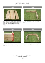 Preview for 2 page of Rutland County Jumbo Sand Box Assembly Instructions