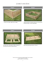 Preview for 3 page of Rutland County Jumbo Sand Box Assembly Instructions